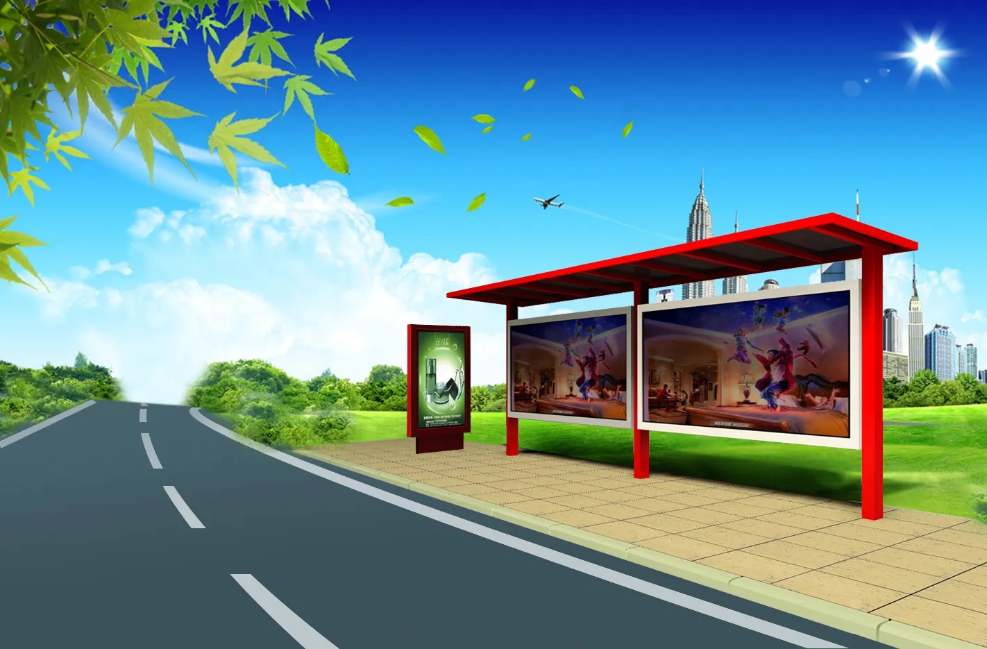 公交車候車亭廣告的媒體價值？